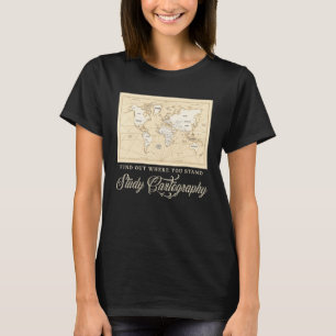 Finden Sie heraus, wo Sie die Kartographie Ihrer S T-Shirt