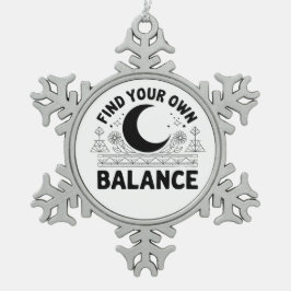 Finden Sie Ihr eigenes Saldo Auto Magnet Schneeflocken Zinn-Ornament