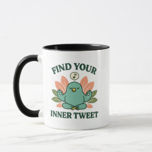 Finden Sie Ihr Getweetet Vogeldesign Tasse