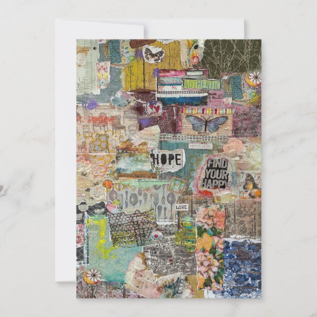 Finden Sie Ihr Glück Einladung (Vorderseite)