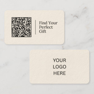 Finden Sie Ihr perfektes Geschenk Anpassbarer QR Visitenkarte