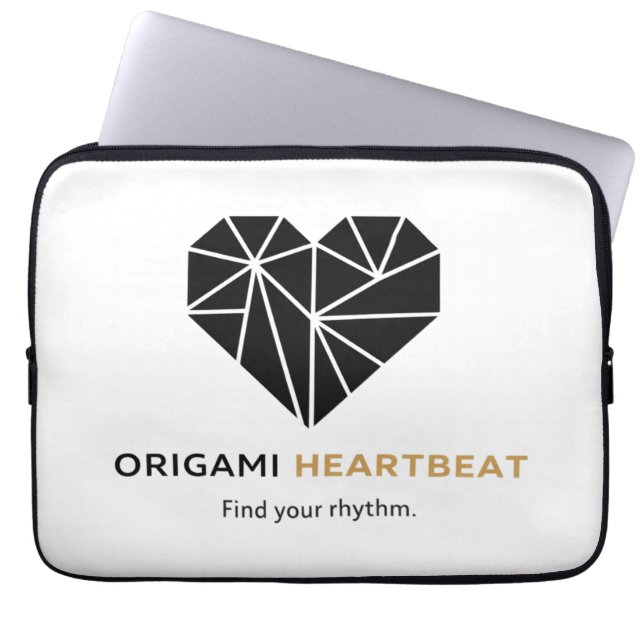 Finden Sie Ihr Rhythmus Design Laptopschutzhülle (Vorderseite)