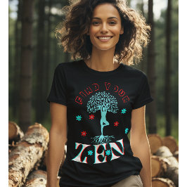 Finden Sie Ihr Zen-Yoga-LehrerInnen-Modern-Hemd T-Shirt