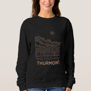 Finden Sie Ihre Straße im Freien Thurmont Nature M Sweatshirt