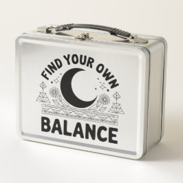 Finden Sie Ihren eigenen Saldo Metall Brotdose