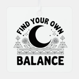 Finden Sie Ihren eigenen Saldo Ornament Aus Metall