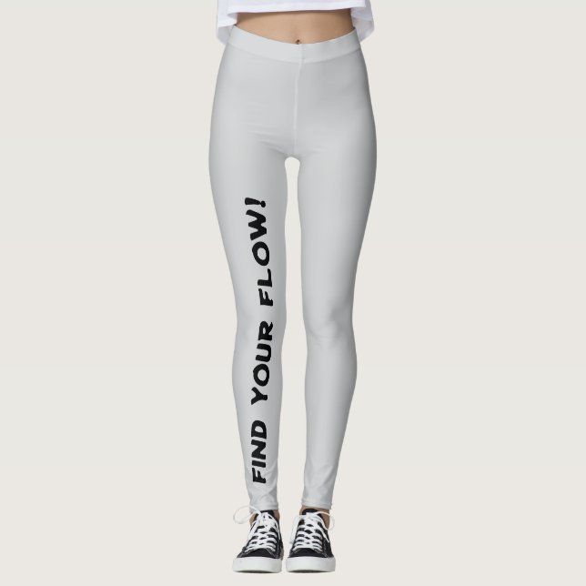 FINDEN SIE IHREN FLUSS! LEGGINGS (Vorderseite)