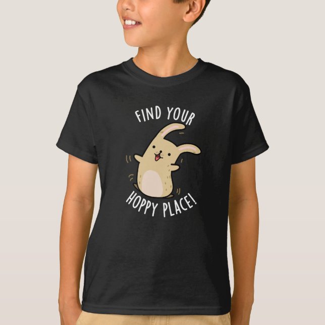 Finden Sie Ihren Hoppingplatz Funny Rabbit Pub Dar T-Shirt (Vorderseite)