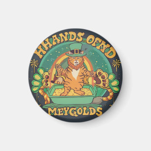 Finden Sie Ihren Pot of Gold Green Day of Joy! Magnet