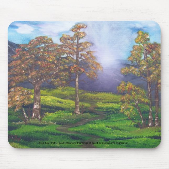 Finden Sie Ihren Weg Mousepad (Vorne)