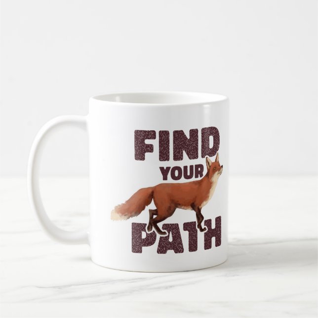 Finden Sie Ihren Weg Red Fox Kaffeetasse (Links)