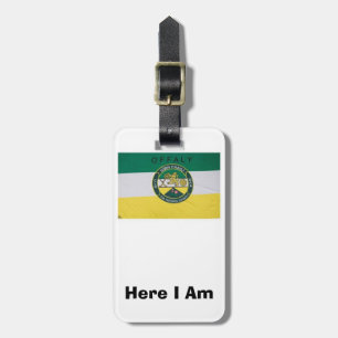 Finden Sie mein Gepäck Personalisiert Offaly Landk Gepäckanhänger