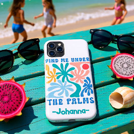 Finden Sie mich unter dem Thema Palm Sommer Case-Mate iPhone Hülle
