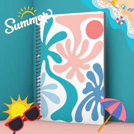 Finden Sie mich unter dem Thema Palm Sommer Spiral Notizbuch