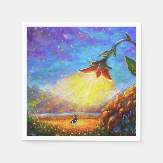 Findet Frau Darcy Serviette (Vorderseite)