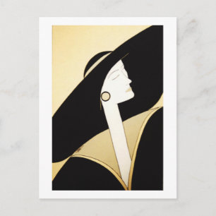 Fine Art - "Anspruchsvolle Lady" Postkarte