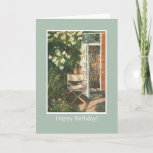 Fine Art Birthday Card - Platz in der Sonne Karte