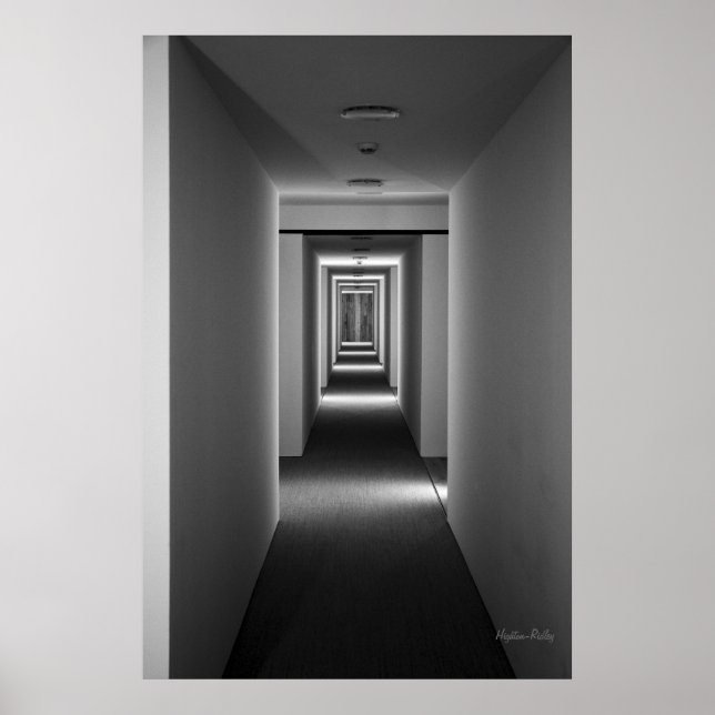 Fine Art Black and White - Eine Einladung Poster (Vorne)