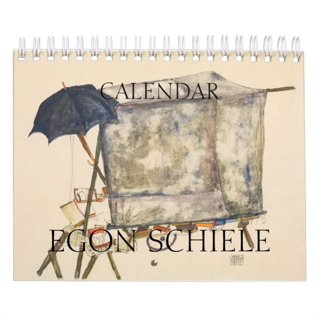  FINE ART CALENDAR : EGON SCHIELE: Zeichnungen Kalender (Titelbild)