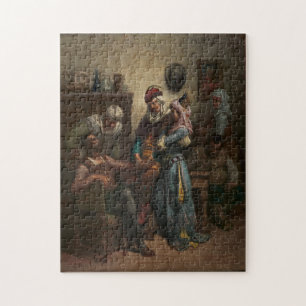 Fine Art Don Quixote Sancho Panza - Gustave Dore Puzzle