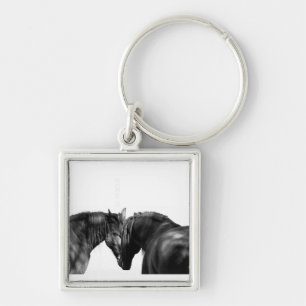 Fine Art Equine FotografyPewter Schlüsselkette Schlüsselanhänger
