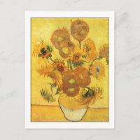 Fine Art Fünfzehn Sonnenblumen von Van Gogh
