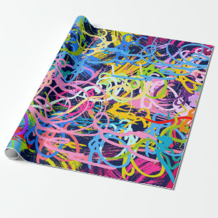 Fine Art Hintergrund. Nahtloses Muster mit Grunge Geschenkpapier