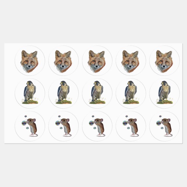 Fine Art Labels Etiketten (Blatt)