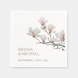 Fine Art Magnolia Wedding  Serviette
