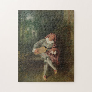 Fine Art - Mezzetin - Antoine Watteau Puzzle