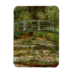 Fine Art Monet Garden Print Painting Impressionist Magnet