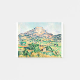 Fine Art Mont Sainte-Victoire von Paul Cézanne Post-it Klebezettel