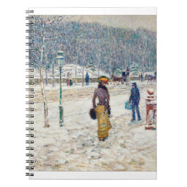 Fine Art New York Street (1902) von Frederick Hass Notizblock