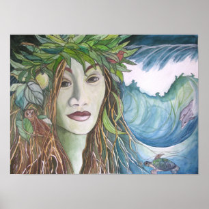 Fine Art Print: "Laka" Poster