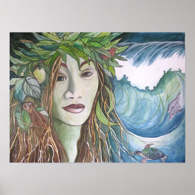 Fine Art Print: "Laka" Poster (Vorne)