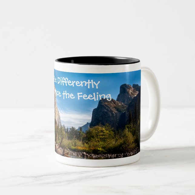 Fine Art Tasse — Yosemite - Anders sehen  (VorderseiteRechts)
