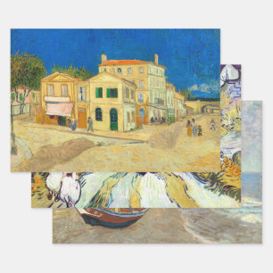 Fine Art von Vincent Van Gogh, Decoupage Geschenkpapier Set