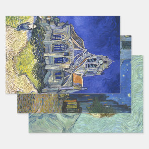 Fine Art von Vincent Van Gogh, Decoupage Geschenkpapier Set