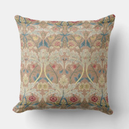 Fine Art William Morris Floral Stickerei Kissen