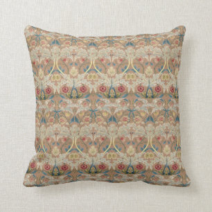 Fine Art William Morris Floral Stickerei Kissen