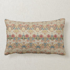 Fine Art William Morris Floral Stickerei Lendenkissen