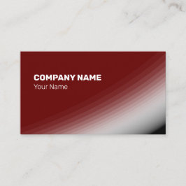 Fine Bordeaux White Black Shades und Rays Visitenkarte
