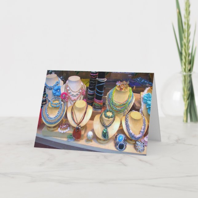 Fine Juwelier Greeting Card Karte (Vorderseite)