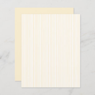 Fine Line Gold White Strip Scrapbook Paper