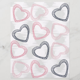 Fine Line Heft Scrapbook Paper