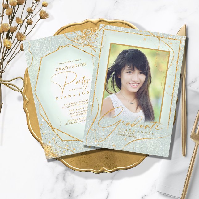 Fine Lines Gold Abstrakt Abschluss Sage ID907 (Von Creator hochgeladen)