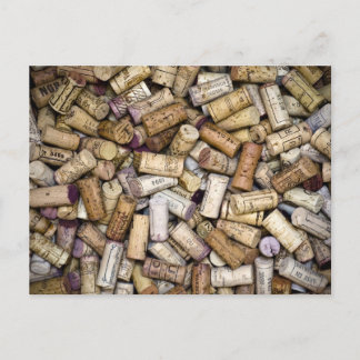 Fine Wine Corks Postkarte