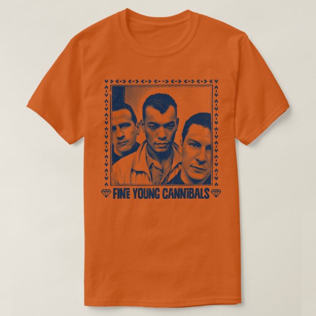 Fine Young Cannibals Retro Fan Kunst 1 T-Shirt (Design vorne)