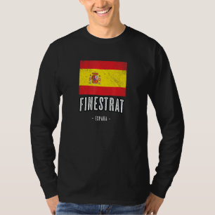 Finestrat Spain Es Flag City - Bandera Ropa - T-Shirt