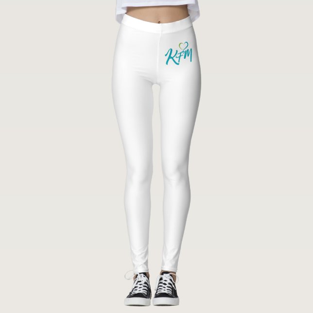 Fing-Materie Leggings (Vorderseite)